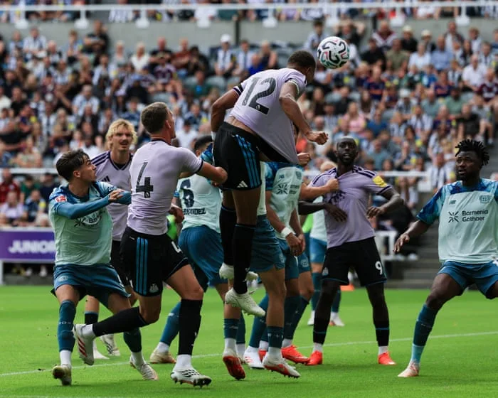 Newcastle’s Matthias Jaissle looks on bright side despite lacklustre Leverkusen defeat