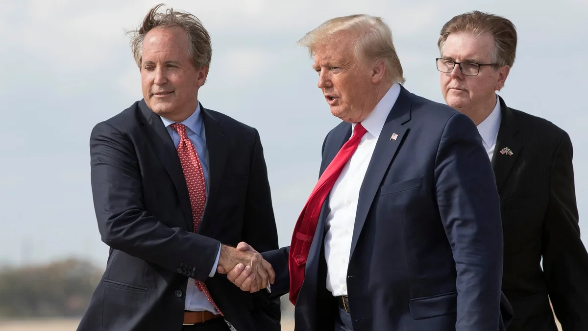 Trump Deployed to Texas to Save Failing MAGA Candidate Ken Paxton