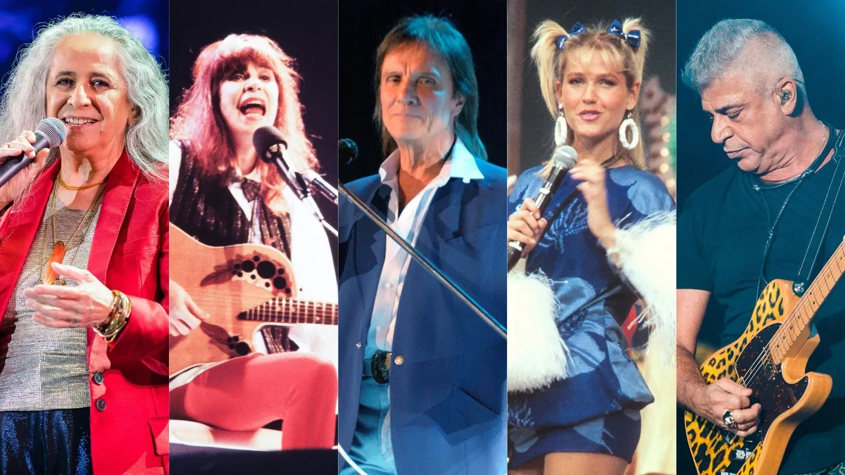 Os 30 artistas brasileiros mais vendidos de todos os tempos