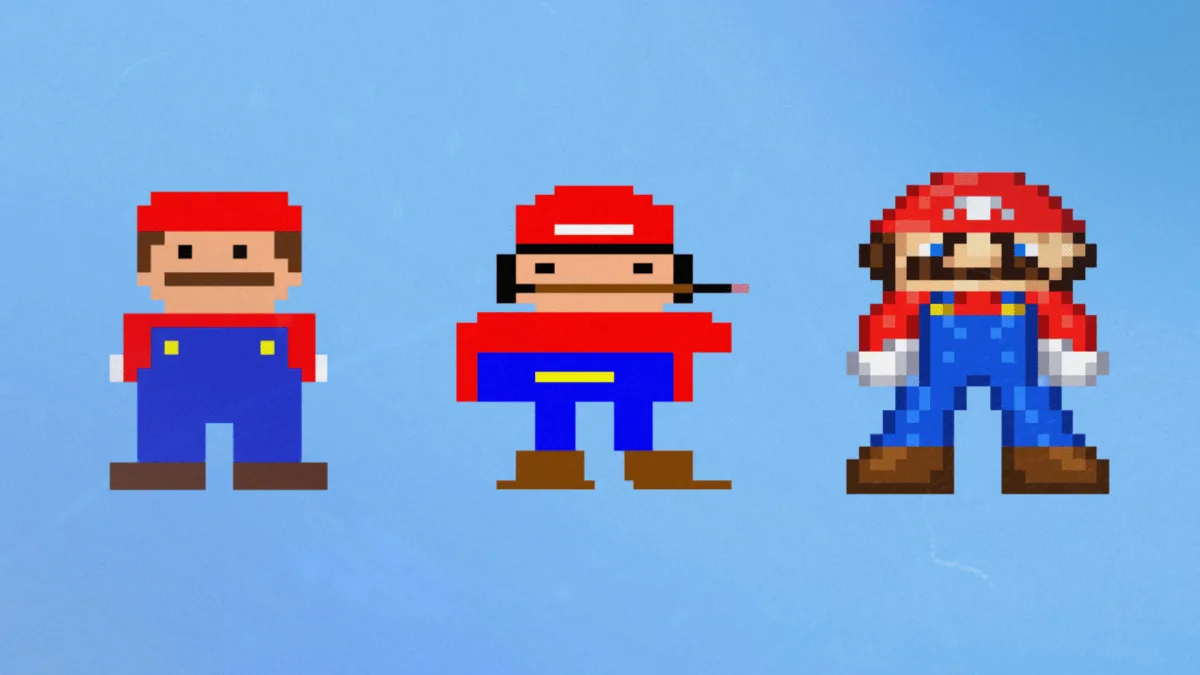Voici à quoi ressemble Mario dans la tête des IA