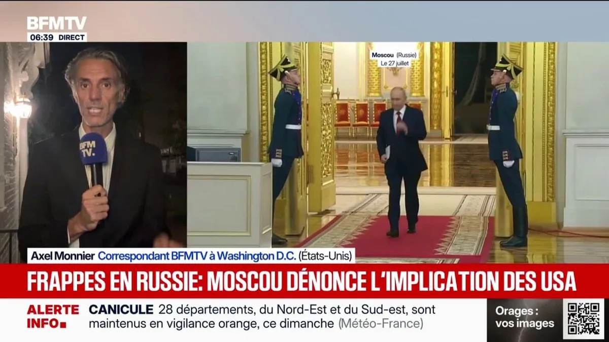 Frappes en Russie: Moscou dénonce l'implication des États-Unis dans le conflit