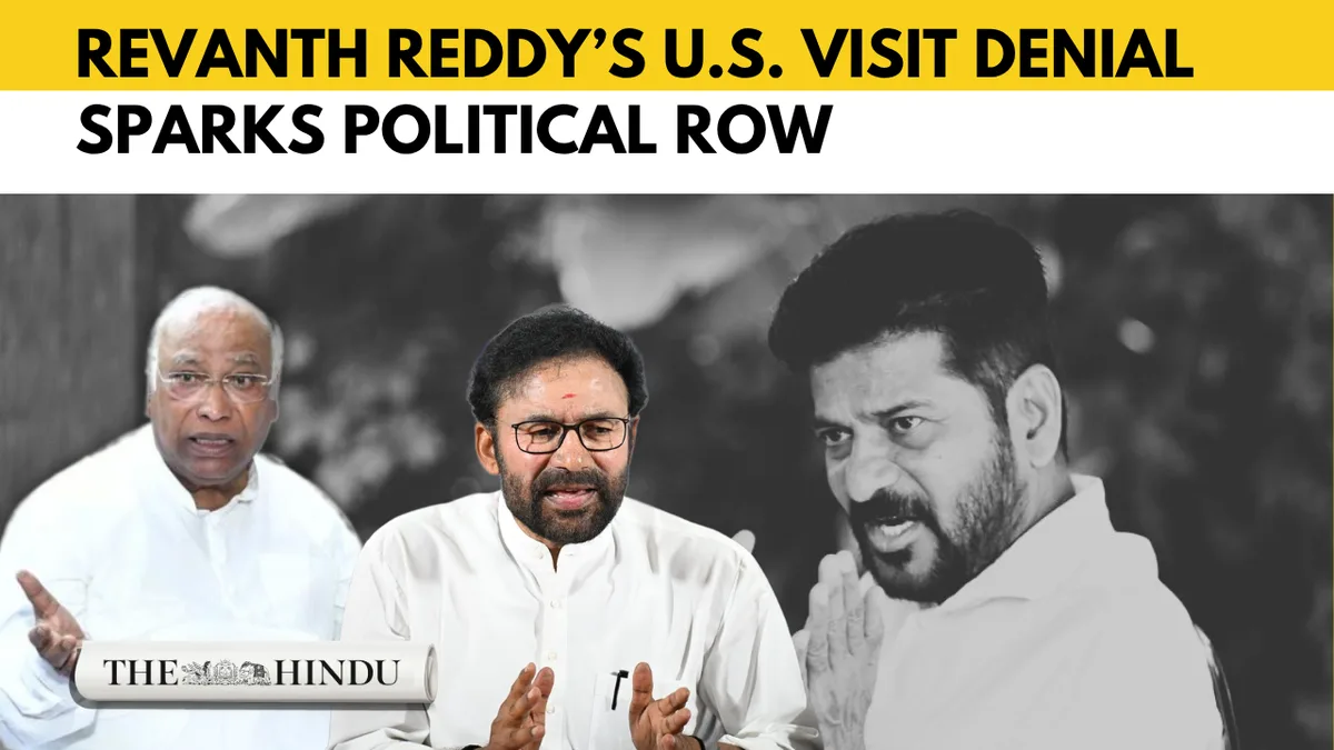 Revanth Reddy’s U.S. visit: Congress, BJP spar over Centre’s decision