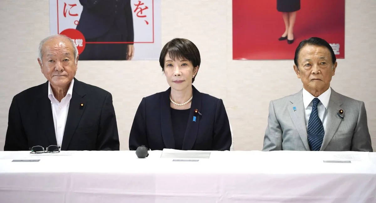 Takaichi needs Aso on her side to solidify position in LDP