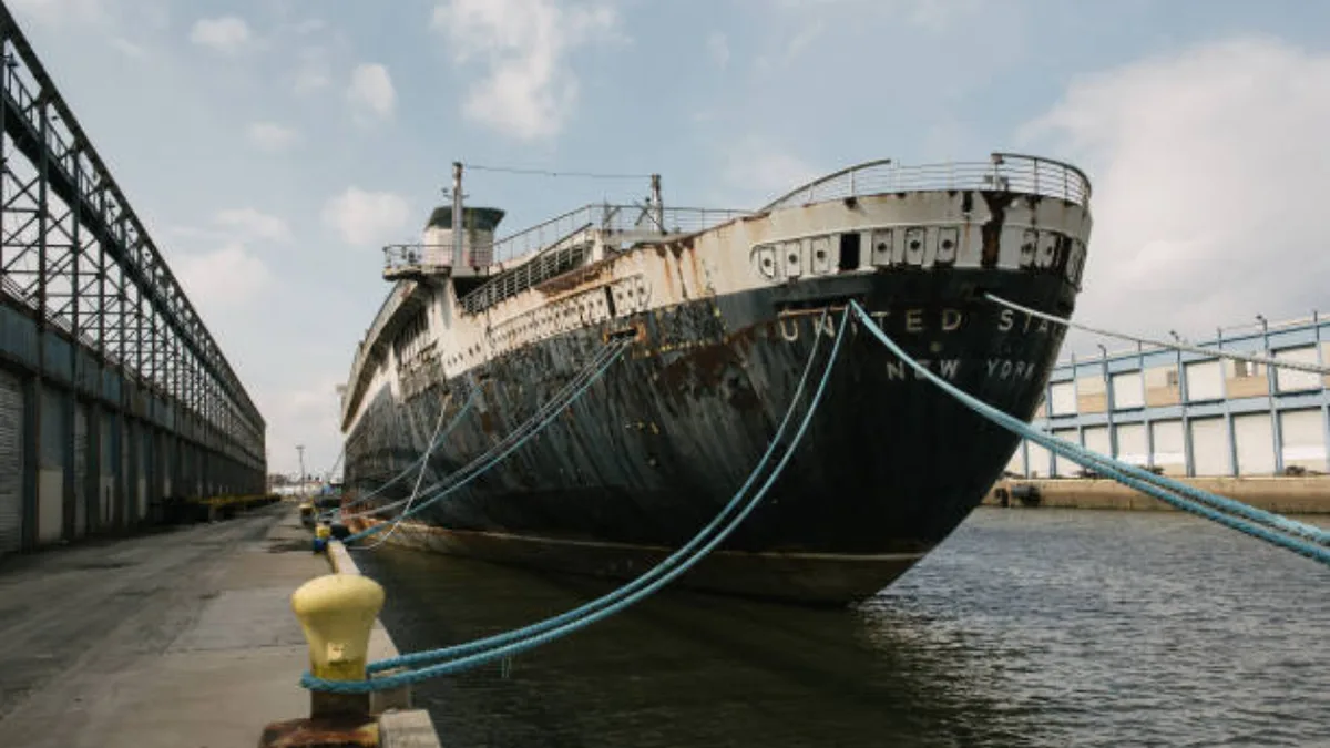 Once the fastest US liner, SS United States is set to become the world’s largest artificial reef