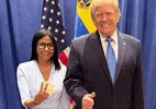 'Vocês precisam realizar eleições', diz Trump em encontro com Delcy em NY