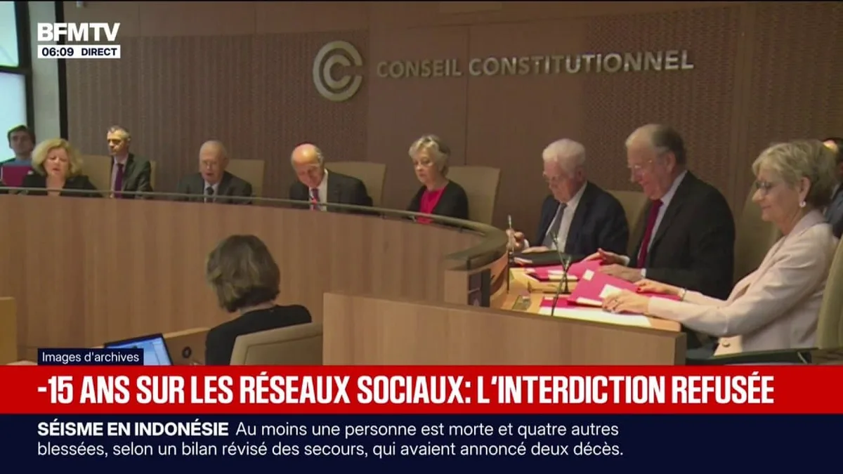 Pourquoi le Conseil constitutionnel a-t-il censuré l'interdiction des réseaux sociaux pour les moins de 15 ans?