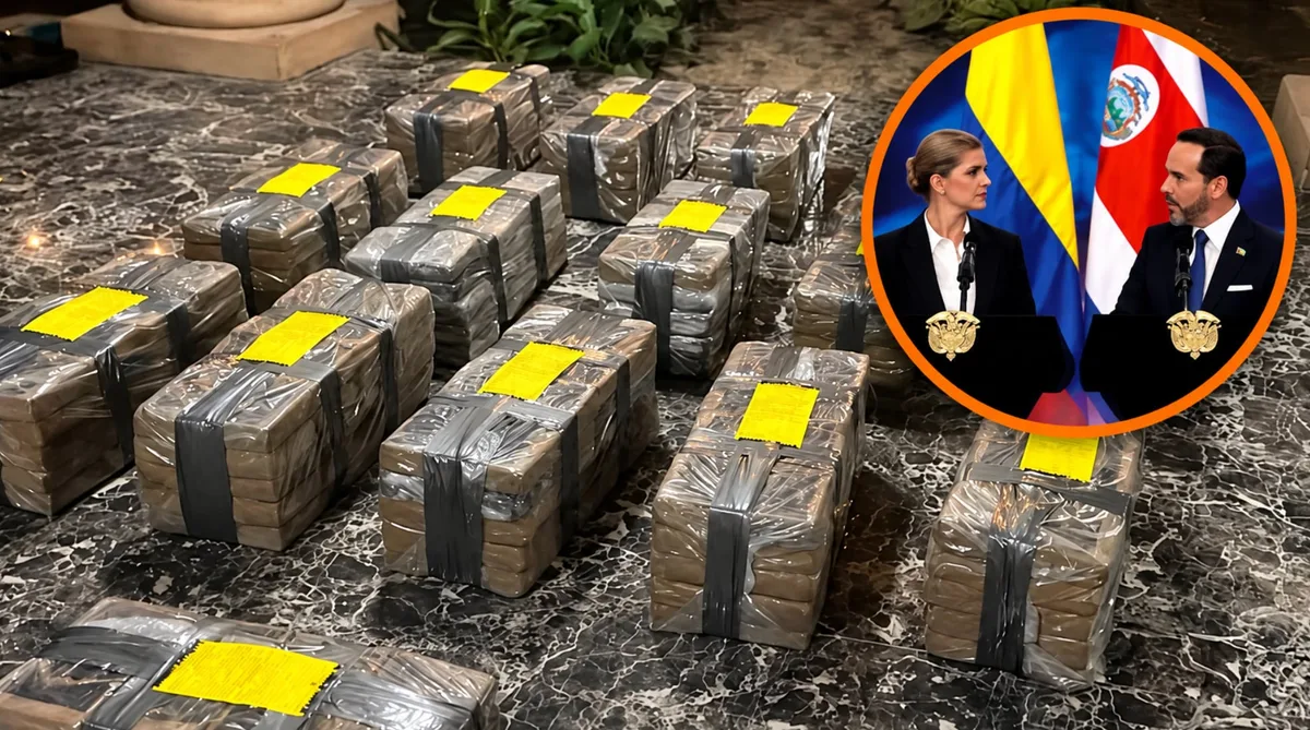 Costa Rica reporta más de 20 toneladas de droga decomisadas y anuncia nuevos avances en cooperación con Colombia
