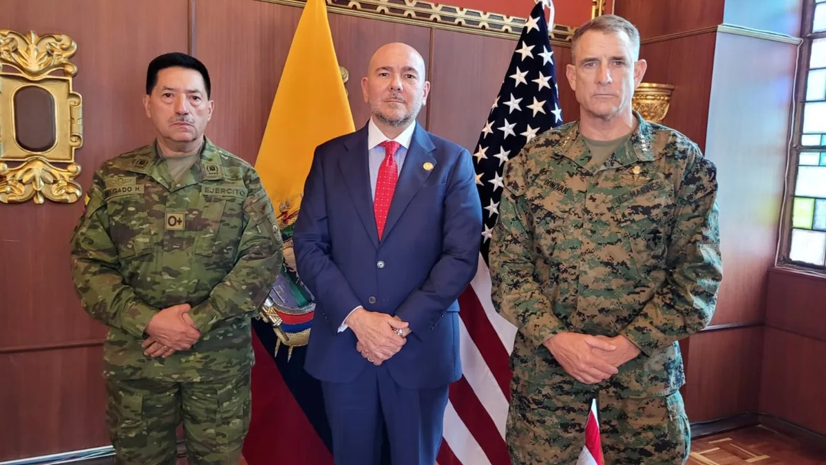 Ecuador reforzó los lazos de cooperación con Estados Unidos para enfrentar al narcotráfico y el crimen organizado transnacional