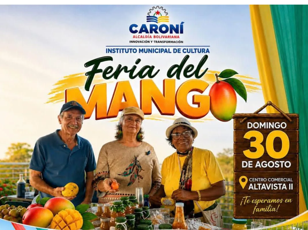 La Feria del Mango llega por primera vez a Puerto Ordaz