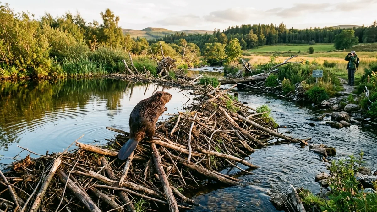 Animal extinto há cerca de 400 anos volta a construir barragens e começa a modificar completamente a paisagem