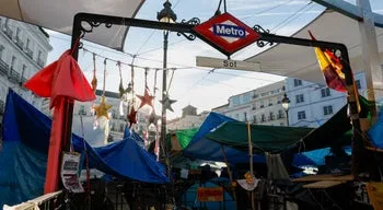 Acampamento em Madrid resiste à terceira tentativa de despejo sem aval judicial