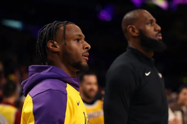 El hijo de LeBron James busca su sitio en los Lakers