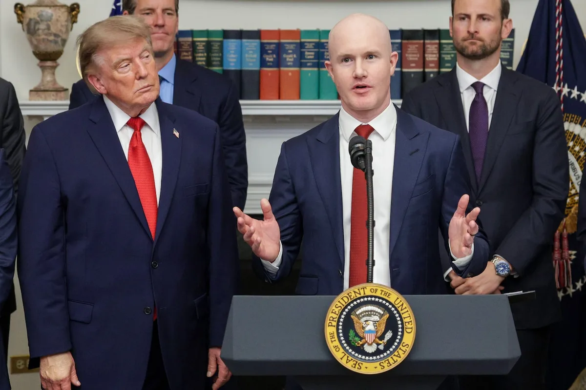 Trump joins leaders of crypto companies in push for industry-backed bill