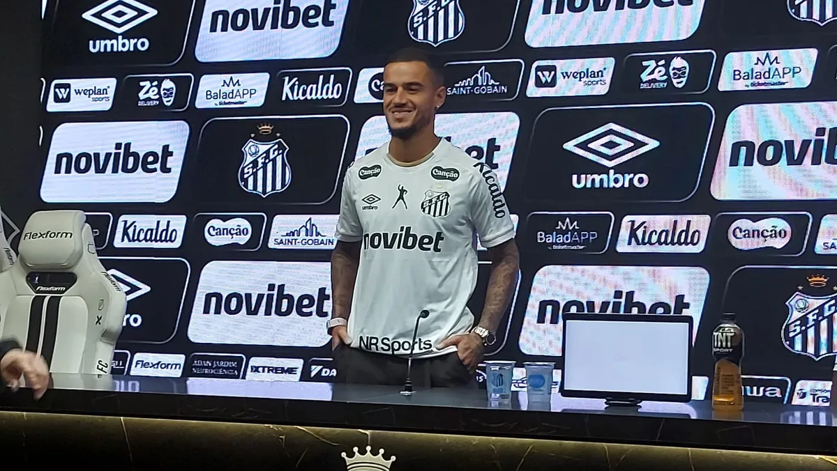 Coutinho cita Neymar e explica acerto com o Santos: "Seria injusto não poder voltar a trabalhar"