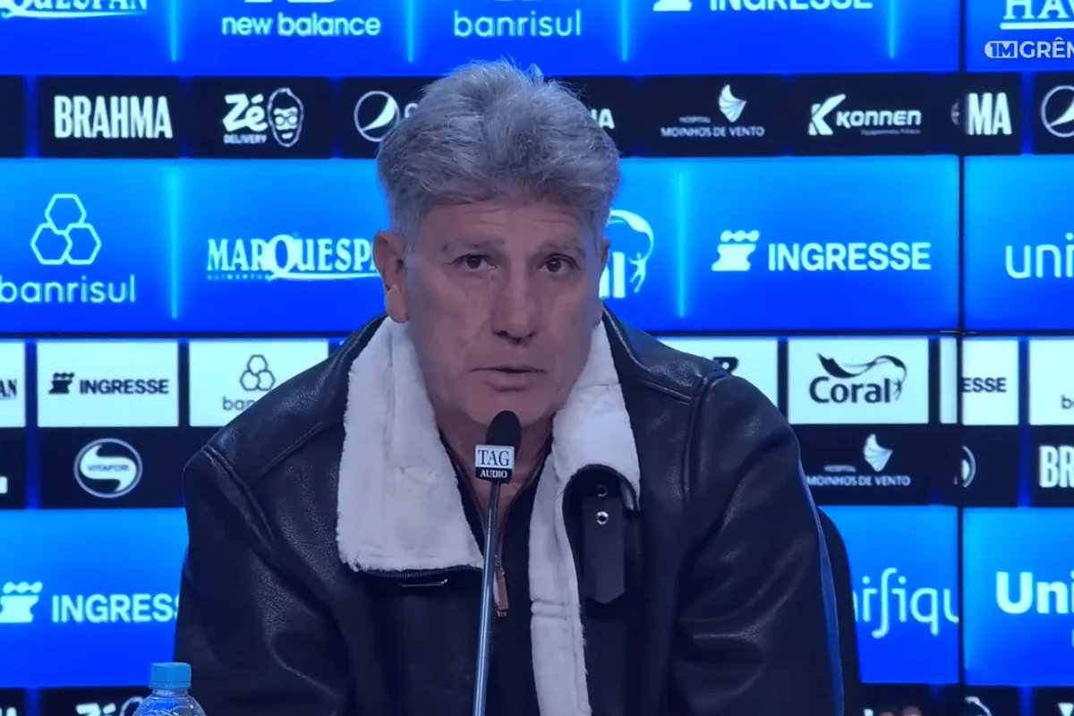 Renato Gaúcho é apresentado no Grêmio e destaca permanência na Série A