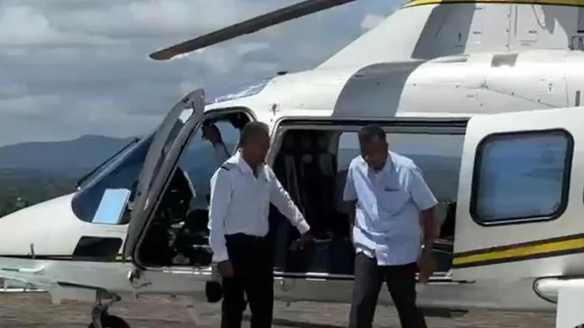 Days after ED searches, Jarkiholi flies to KDP meet in private helicopter