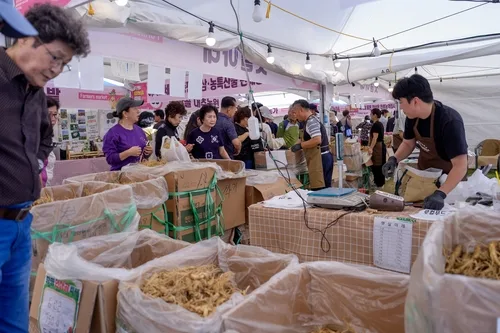 증평인삼골축제 4일간 42만명 방문…농산물 판매액 10억5천만원