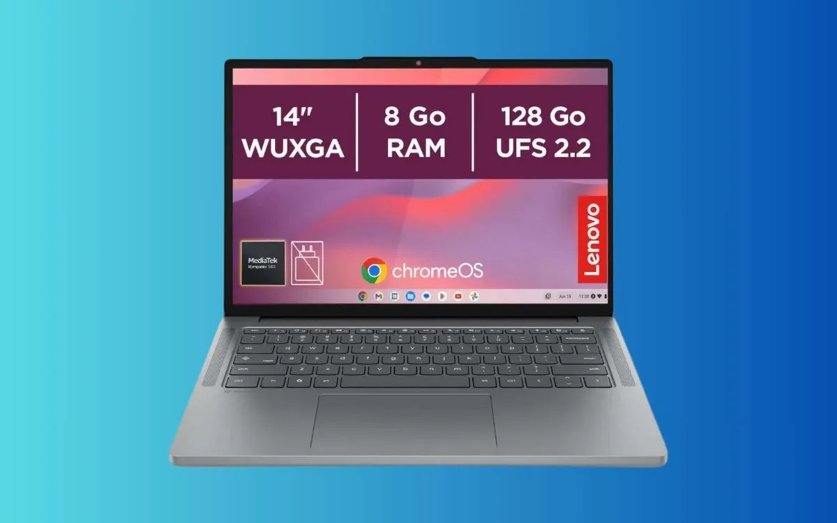Le prix de ce Chromebook Lenovo dégringole chez Cdiscount, et ce code promo l'achève !