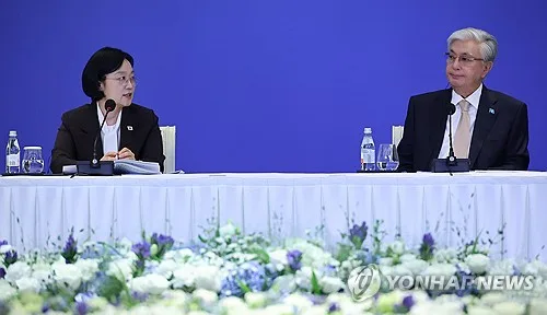 韓총리, 중앙아 3개국에 '자원·에너지·AI 협력' 제안