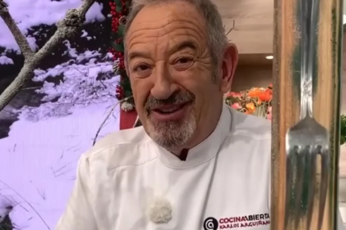 Karlos Arguiñano, chef de 77 años: “Me levanto a las 6:30, desayuno café con leche, pan con aceite de oliva y fruta y camino 10 km”
