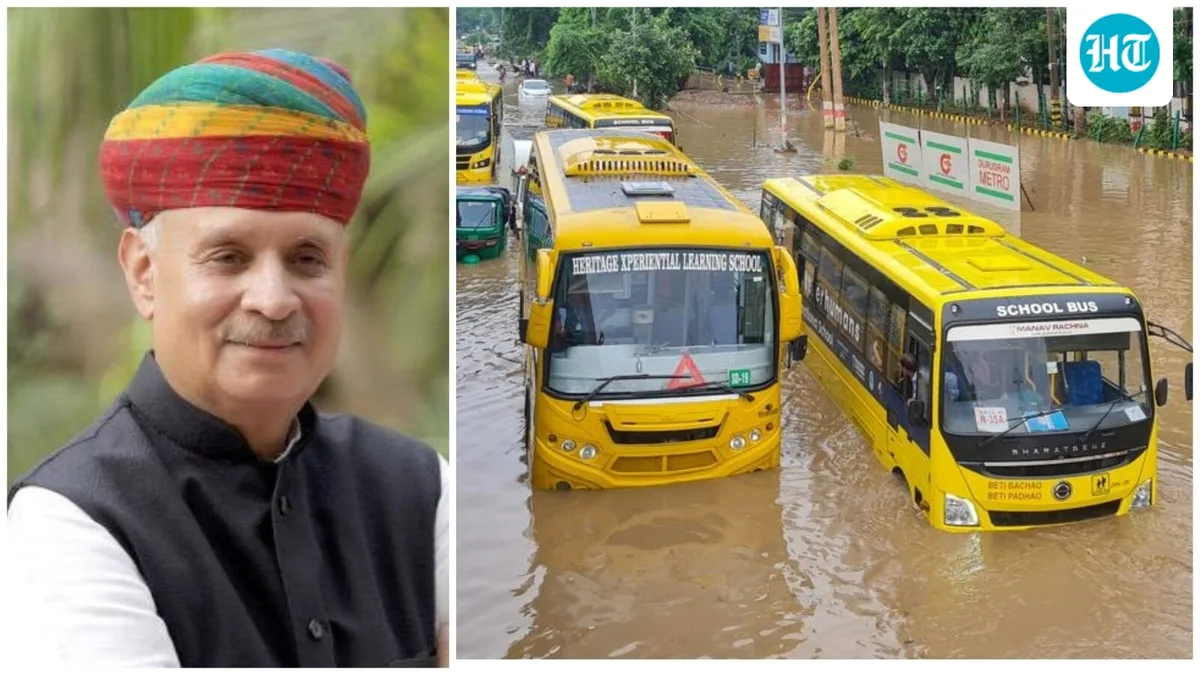 BJP MP Rao Inderjit Singh blames Congress era for Gurugram rain chaos, pitches tunnel fix