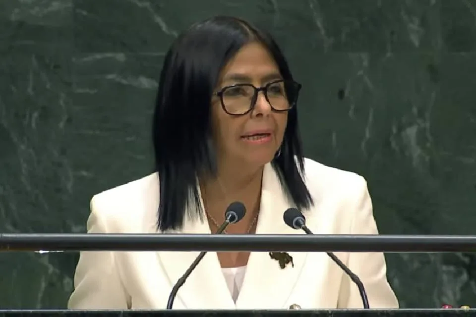 #TalCualVerifica | Delcy Rodríguez dijo nueve frases engañosas en la Asamblea General ONU