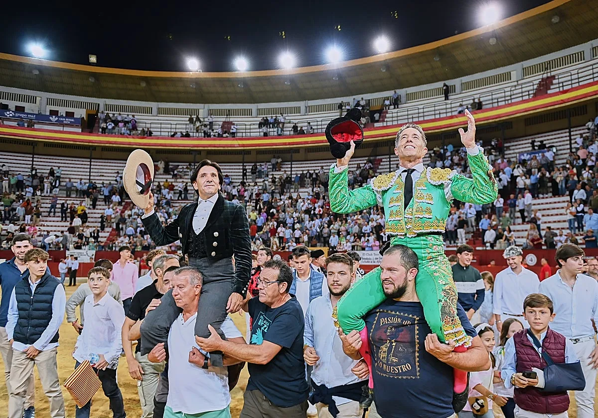 Apoteosis de Ventura en una tarde de triunfo de Escribano y Victorino en Jaén