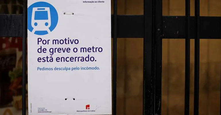 Greve paralisa Metro de Lisboa esta quarta-feira