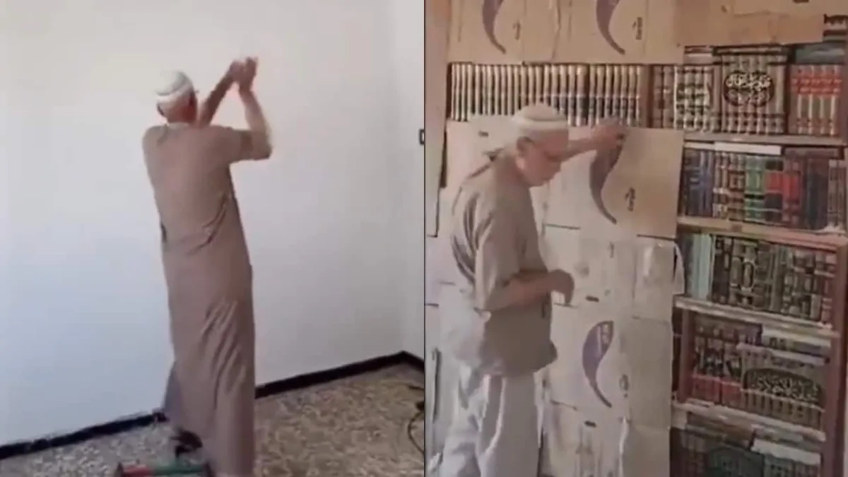 After 15 Years In Hiding, Syrian Man Breaks Wall To Recover A Lost Library