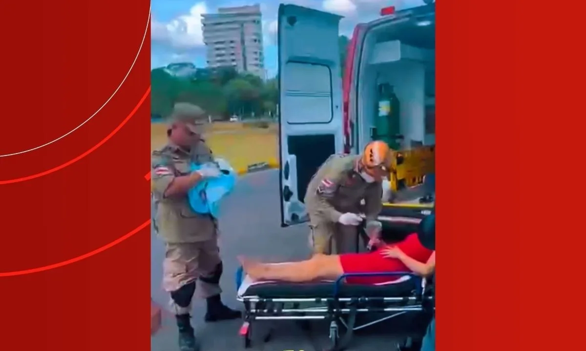Mulher dá à luz dentro de carro por aplicativo na Ponta Negra, em Manaus; VÍDEO