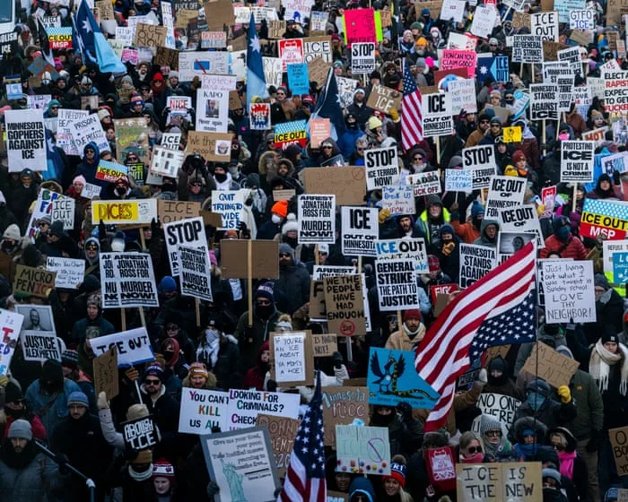 US conducted ‘mass spying campaign’ against leftwing groups and anti-ICE protesters, records reveal