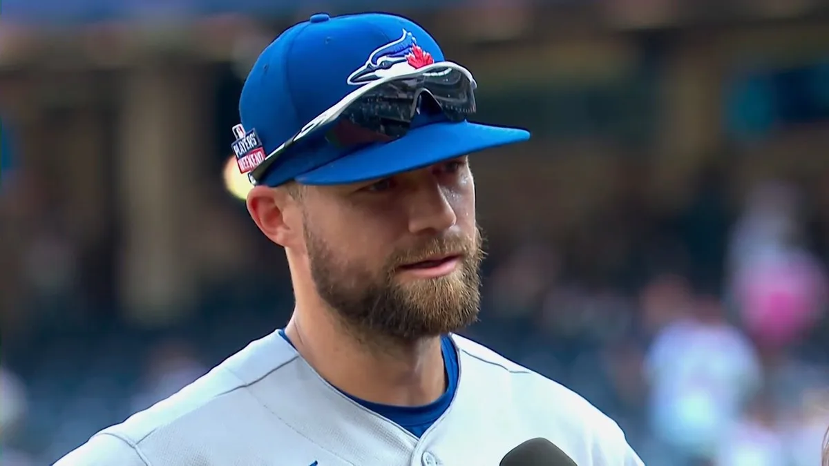 Blue Jays’ Lukes relieved to break out of slump: ‘I’m not getting hits’