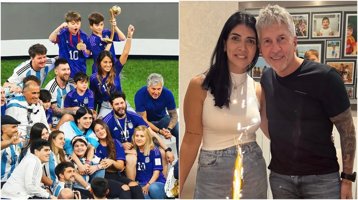 Las emocionantes e inéditas fotos que compartió una familiar de Messi tras la muerte de su padre Jorge