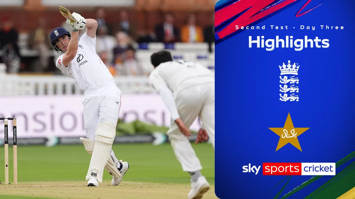 England lead Pakistan by 357 runs on rain-impacted day at Lord's