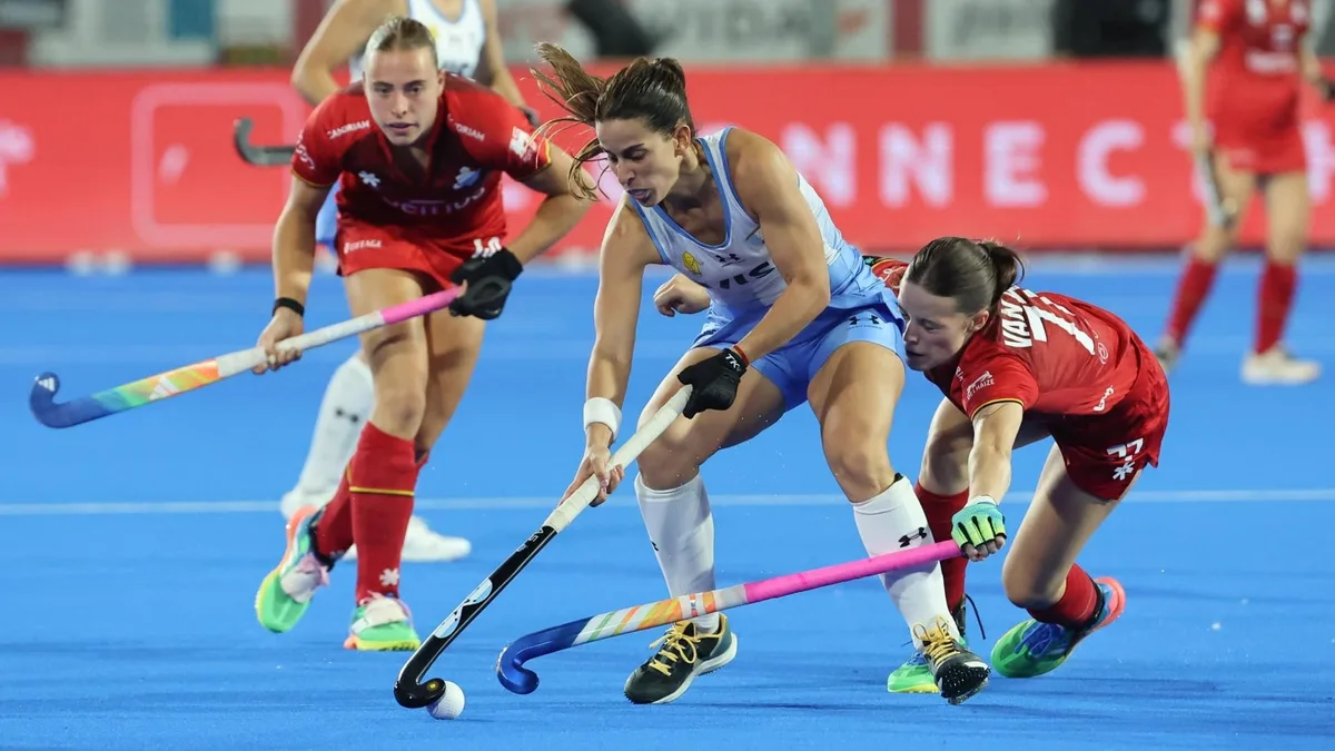 Las Leonas empataron con Bélgica y enfrentarán a Australia en las semifinales del Mundial de Hockey