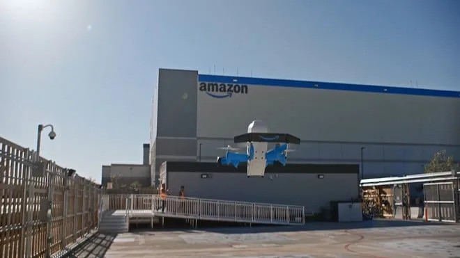 Amazon expande entrega por drones e projeta alcançar 500 cidades dos EUA até o fim do ano