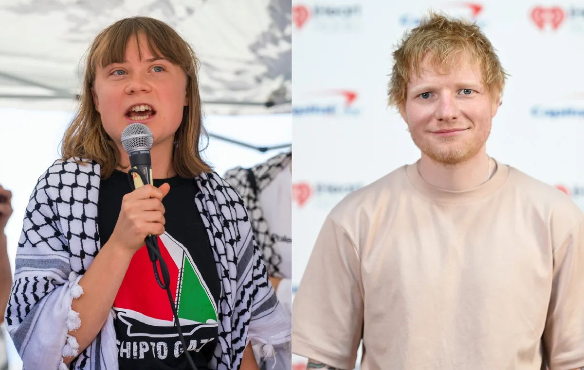 Greta Thunberg speaks out on Ed Sheeran’s “lack of spine” on Palestine, says “if we ourselves are not stepping out of our comfort zones, we are not doing enough”