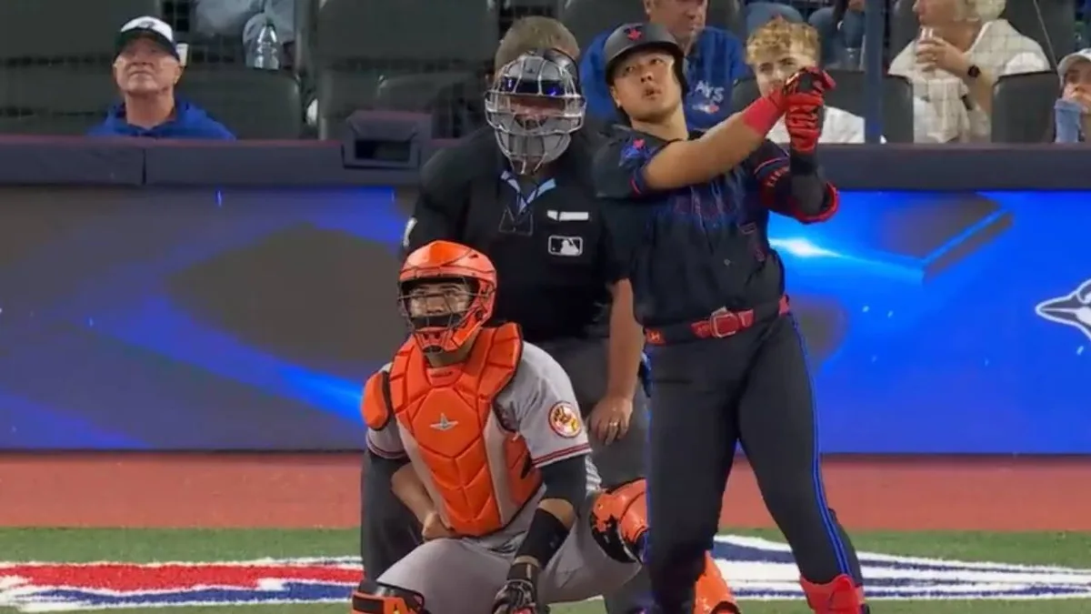 Blue Jays’ Okamoto crushes opposite-field solo homer vs. Orioles