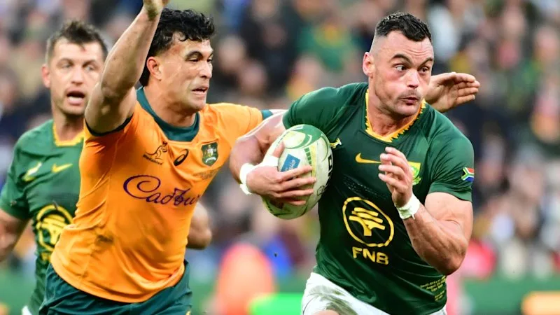 ‘He’s made it look easy’: Springboks rival blown away by Suaalii’s rugby transition
