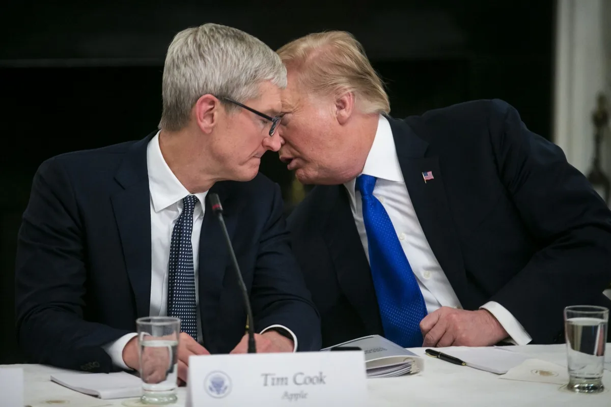 Tim Cook stepped down as Apple CEO, but the ‘Trump whisperer’ isn’t going anywhere