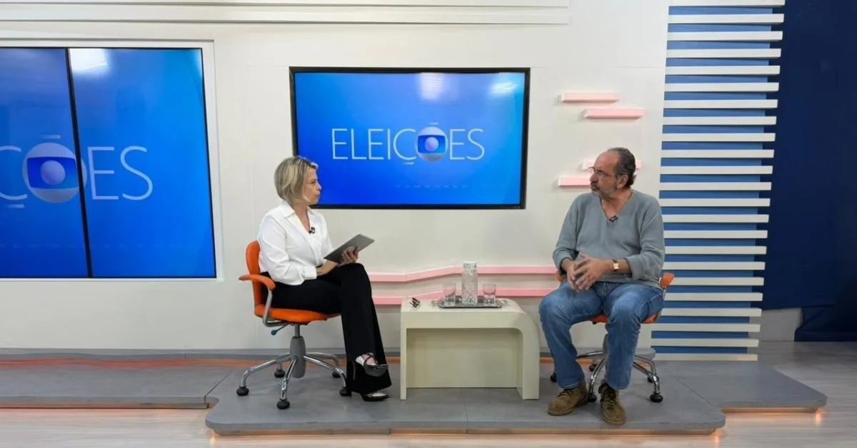 Alexandre Kalil diz que é preciso rever subsídios às grandes empresas para reduzir dívida do estado; candidato foi entrevistado no MG1 de Juiz de Fora