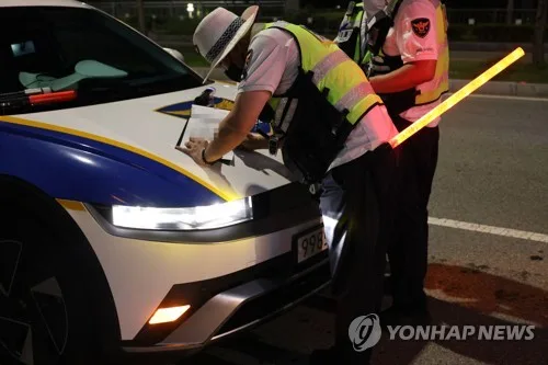 추석 음주운전 3년간 6천건 적발…589건은 교통사고로 이어져