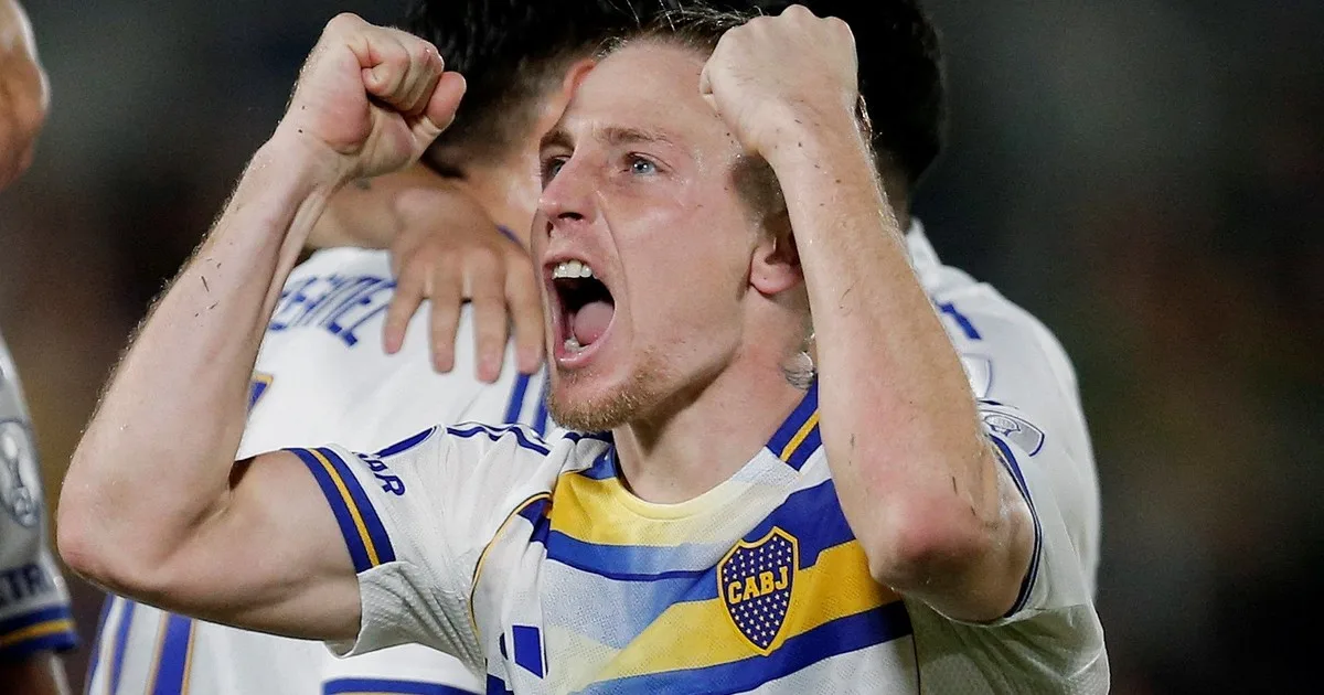 Santiago Ascacibar en modo Haaland: el vikingo en frasco chico que se corporizó en el sorpresivo goleador de Boca