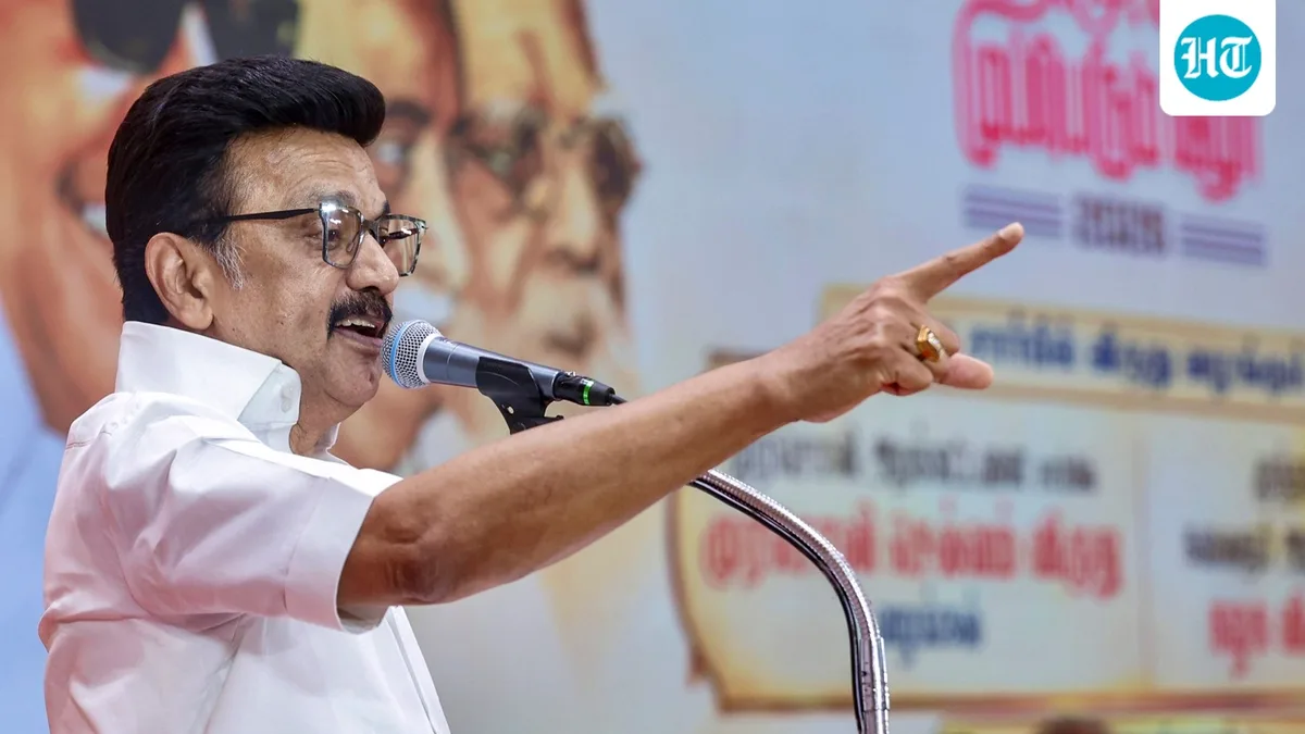 'Breaking Bad Party’: Stalin targets Vijay's TVK after 135 kg meth seized from functionary