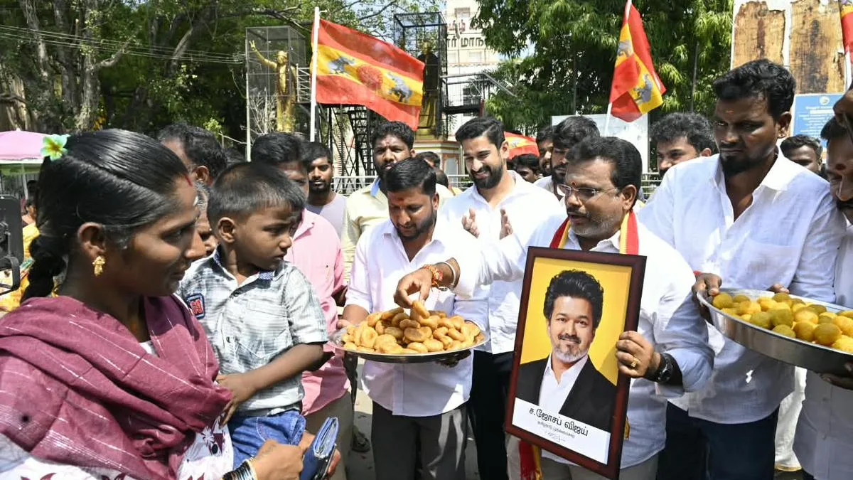 Tamil Nadu bypoll results: TVK leads in Madurantakam, Dharapuram seats