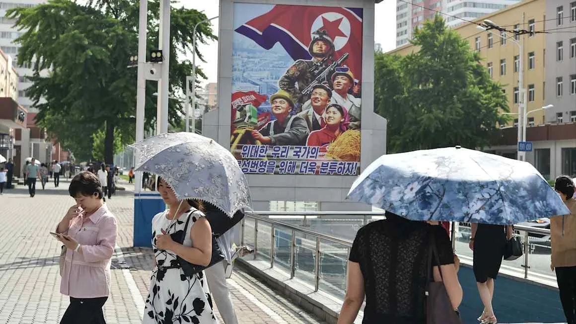 North Korea enjoys rare ‘dash for flash’