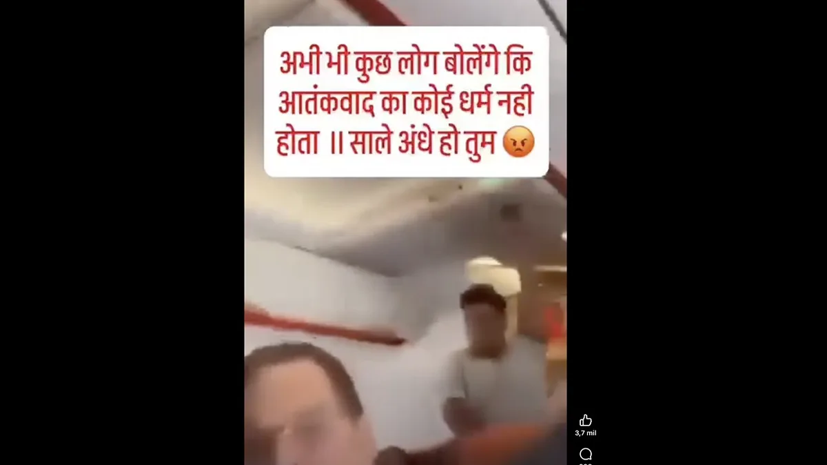 Este vídeo mostra passageiros a imobilizar copiloto que tentou despenhar avião com destino a Israel?