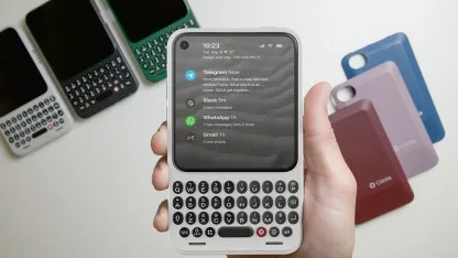 Für Blackberry- und Palm-Fans: Auf diesem Smartphone nervt keine ungenaue Bildschirmtastatur