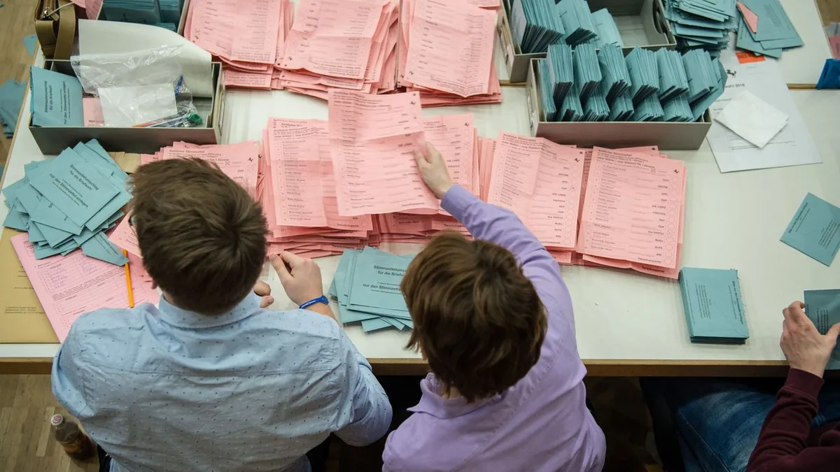 Landtagswahl: Tausende Wahlhelfer am 20. September in MV im Einsatz