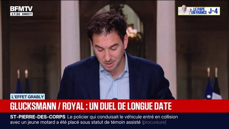 L'EFFET GRABLY - Primaire à gauche: Raphaël Glucksmann et Ségolène Royal, un duel de longue date